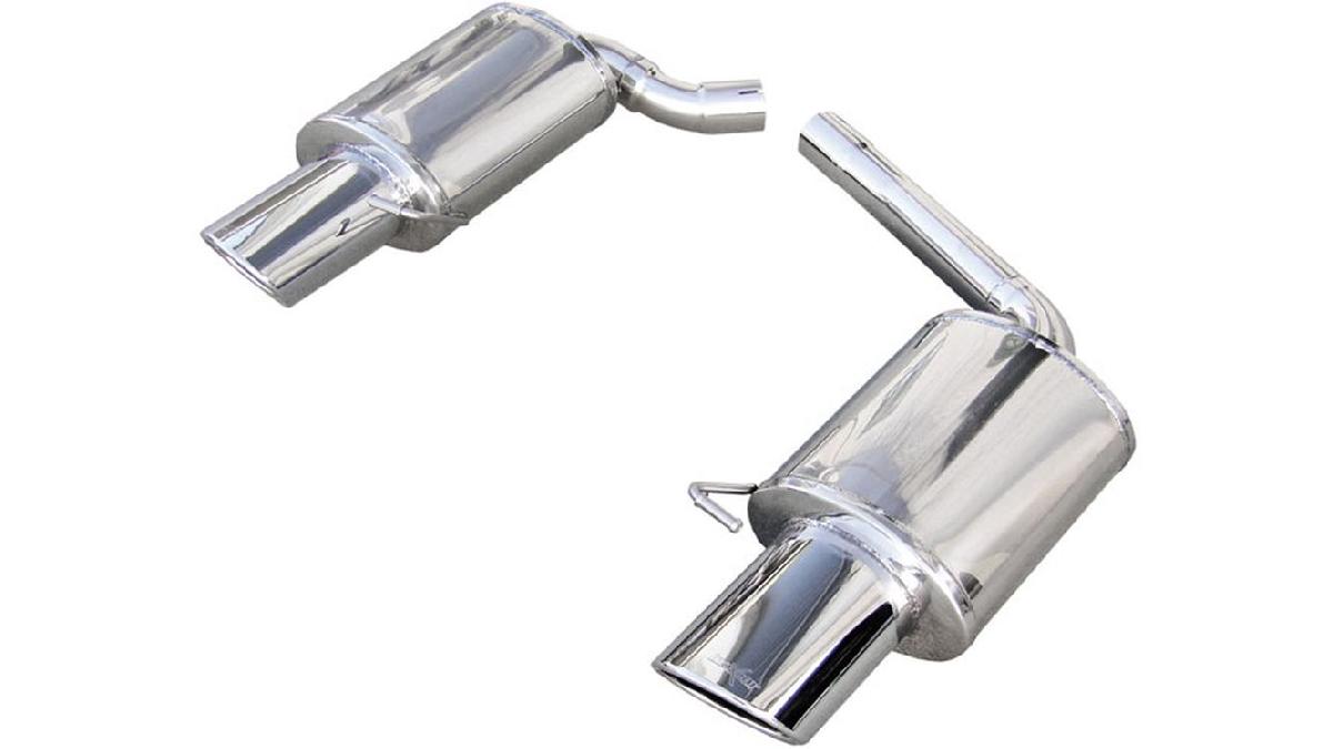 100%25+Inox+%C3%89chappement+Double+sur+mesure+pour+Audi+S5+4.2+V8+%28354cv%29+2008-+Droite%2FGauche+150x105mm+Oblique